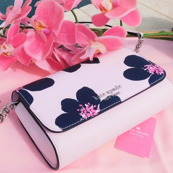 Kate Spade Cameron Grand Flora Smal Flap Crossbody - Picture 3 of 8